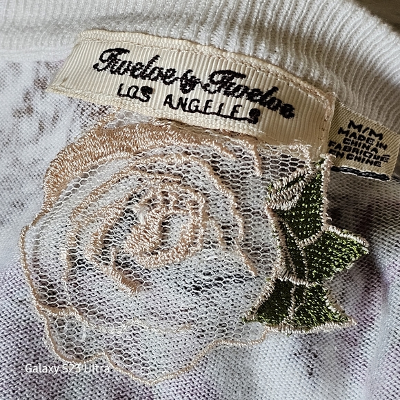 Twelve by Twelve button-up cardigan, size medium. - Picture 4 of 8